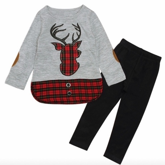 GIRL HOLIDAY REINDEER OUTFIT - Picture 2 of 8